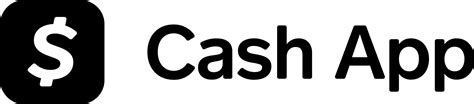 black and white cash app logo.